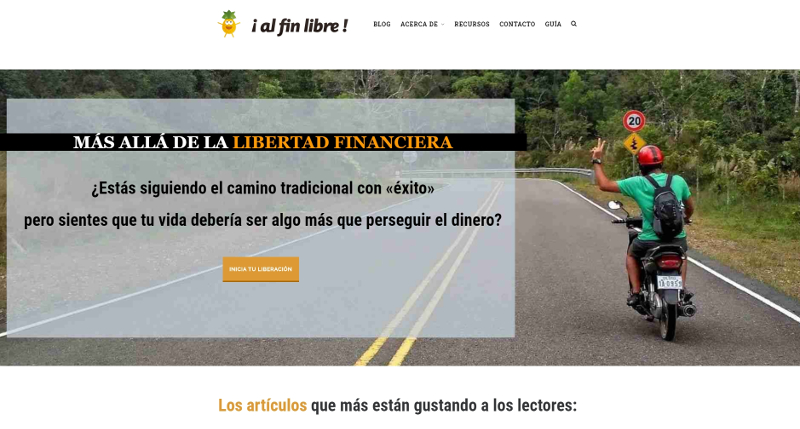 Buscador blog - ¡Al Fin Libre! en Bitakoras