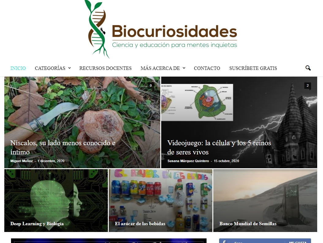 Buscador blog - Biocuriosidades en Bitakoras