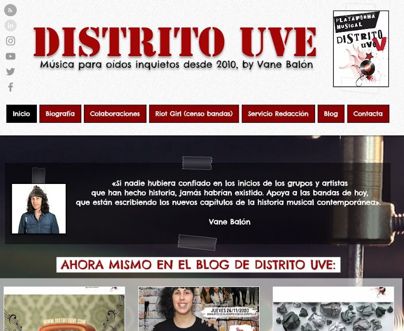 Buscador blog - Distrito Uve en Bitakoras