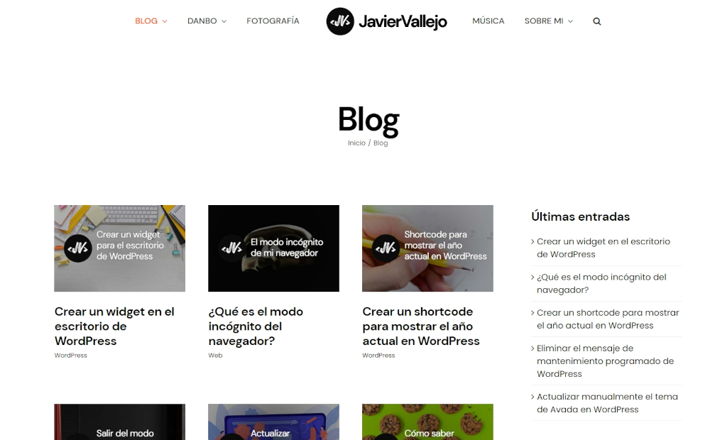 Buscador blog - Javier Vallejo en Bitakoras