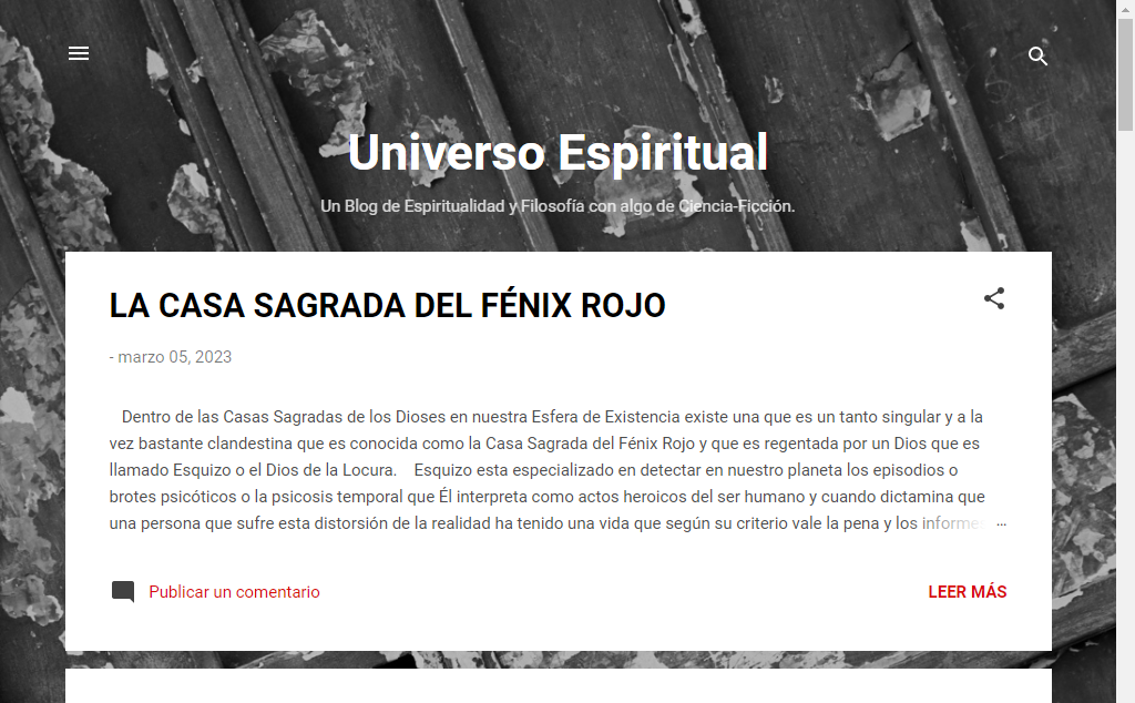 Buscador blog - Universo Espiritual en Bitakoras