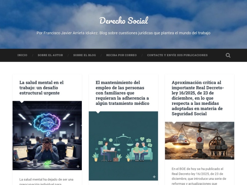 Buscador blog - Derecho Social en Bitakoras