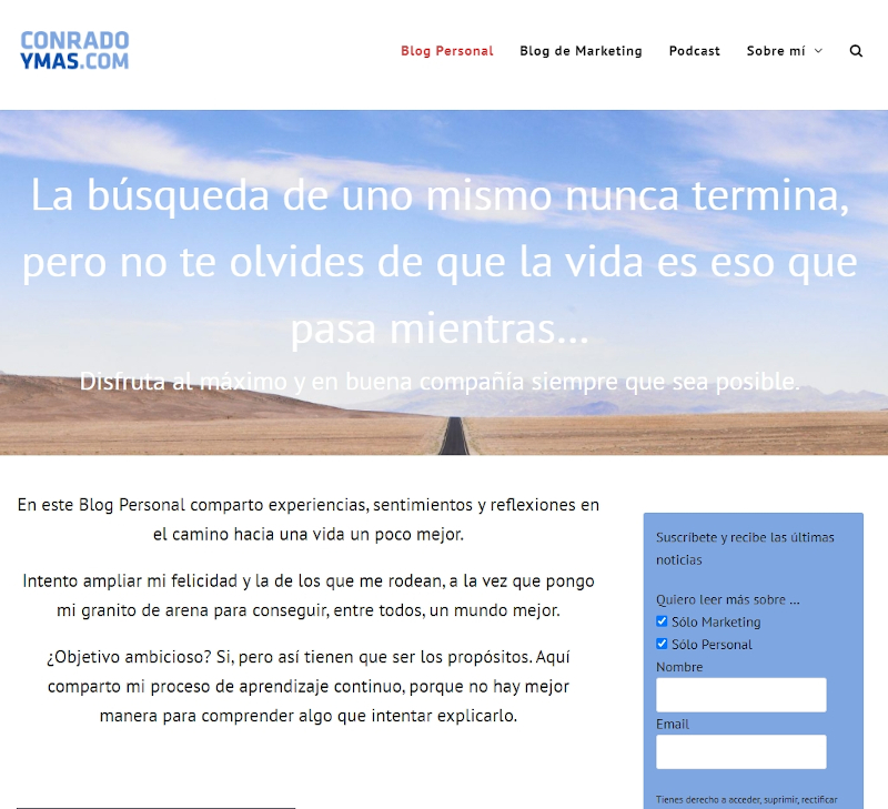 Buscador blog - Conrado y Más en Bitakoras