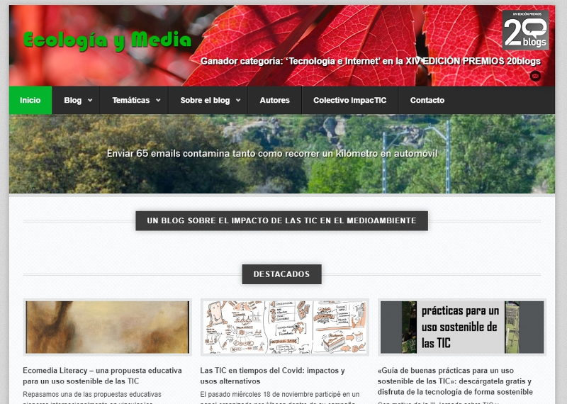 Buscador blog - Ecología y Media en Bitakoras