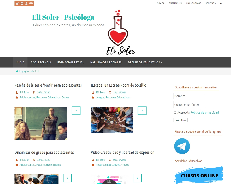 Buscador blog - Eli Soler en Bitakoras