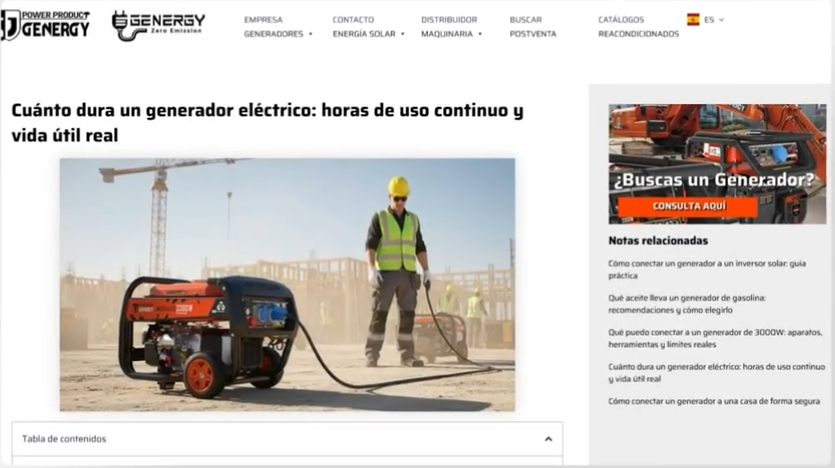 Buscador blog - Blog Genergy en Bitakoras