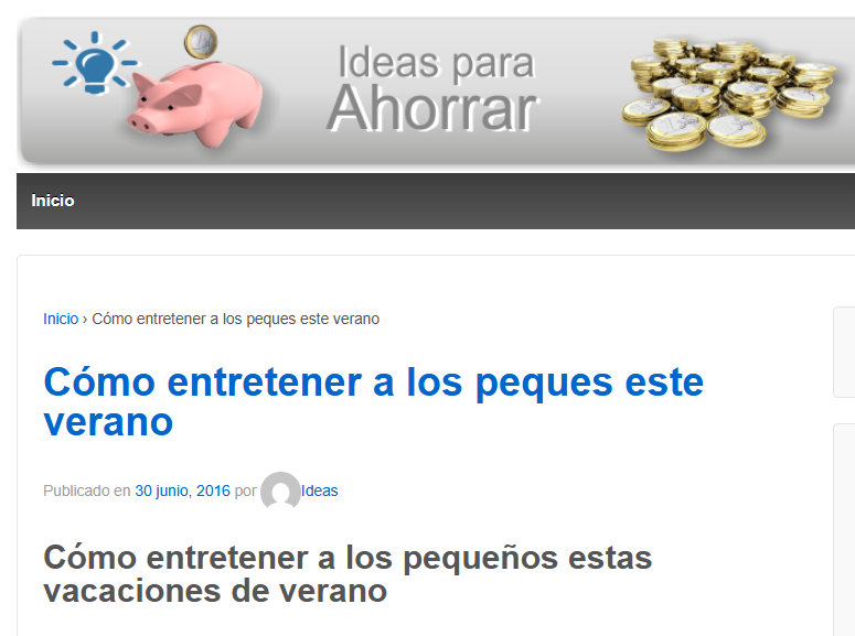 Buscador blog - Ideas para ahorrar en Bitakoras