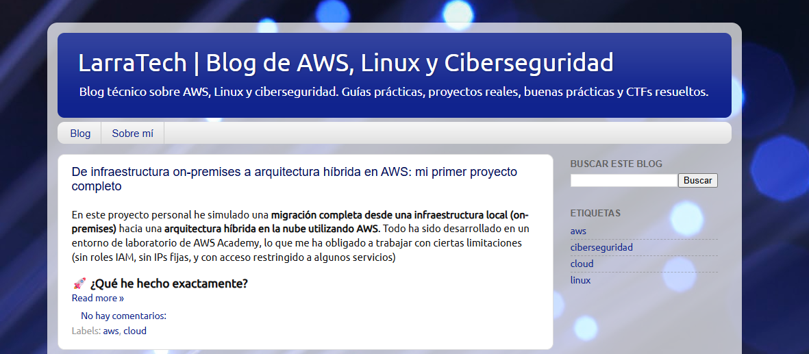 Buscador blog - LarraTech en Bitakoras