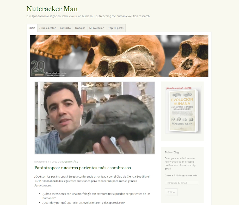 Buscador blog - Nutcracker Man en Bitakoras
