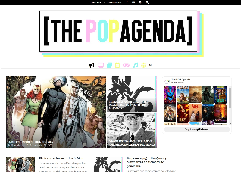 Buscador blog - The Pop Agenda en Bitakoras